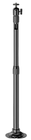 Ronyme Supporto da soffitto per proiettore Regolabile, Struttura Robusta, Facile Installazione, Staffa in Metallo con Tubo telescopico per Soggiorno, da 60 a 120 Cm