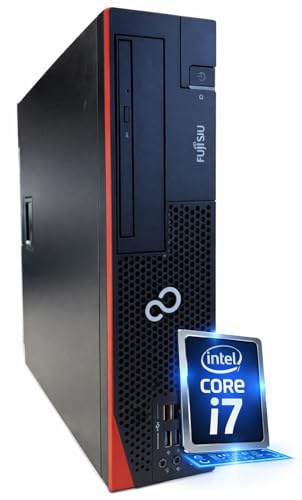 shinobee Intel Core i7 6700 Multimedia PC - Schneller Computer für Büro & Home Office - Rechner mit 4 GHZ - 16 GB RAM - 750 GB SSD+HDD - DVD - USB3.0 - WLAN - Windows 11 Pro - MS Office - #8489