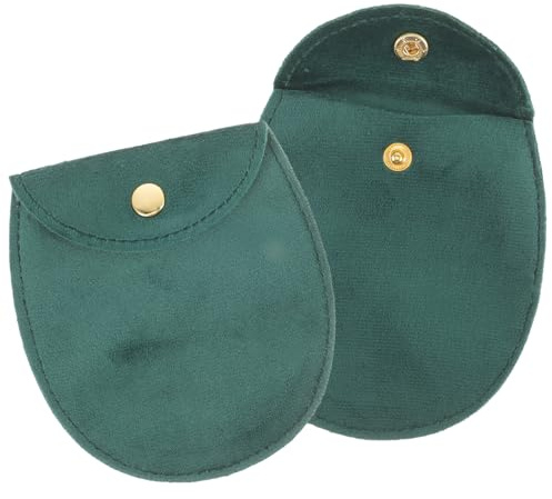 Housoutil Borsa Graffi Retrò Contro Protettiva Stile Portatile e 2pezzi da Verde Sporco Conservare per per Orologio Orologi Tasca