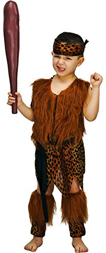 SEA HARE Pojke Caveman fin klänning kostym (M: 7-9 år)