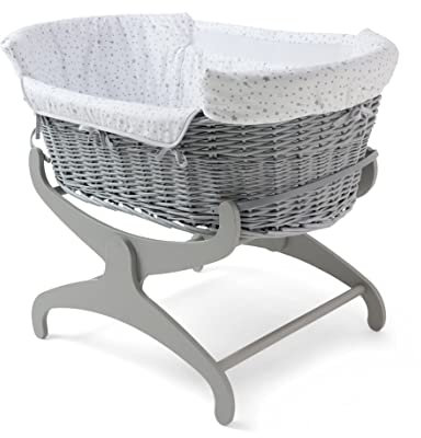Clair de Lune Kinderbett mit Matratze, Einlage, atmungsaktives Fenster, babysicherer Platz