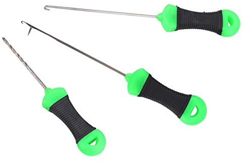 Juego de Agujas de Cebo de Pesca Aguja de Gancho Herramientas de Aparejo de Pesca Aguja de Aparejo de Pesca