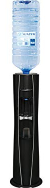 O-Water Machine à Eau Design Chaud et Froid en Plastique et métal Noir