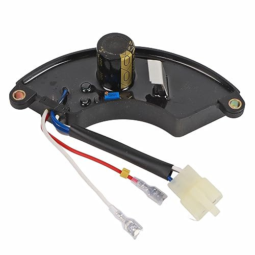 Regolatore Tensione AVR 400V 470uF per Generatore Benzina 5000W 168F Automatico Nero