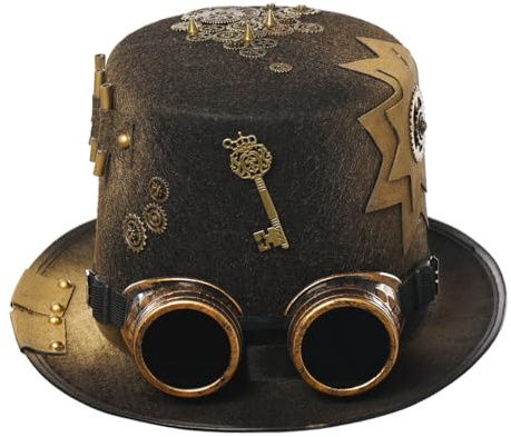 GRACEART Unisex Steampunk Hut Hut