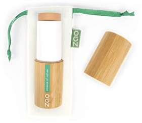 Vegan Foundation, Concealer und Konturenstift 3in1 ZAO Bio 10g - Vegan Make-up mit Sheabutter, Jojobaöl und Carnaubawachs - Nr. 774 Honey Beige