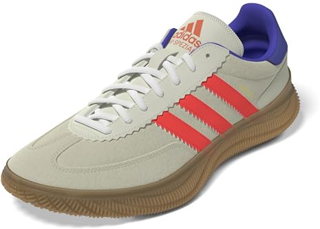 adidas Herren HB Spezial Pro Indoor Shoes, Cloud White/Solar Red/Sonic Ink, 43 1/3 EU