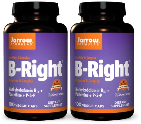 Jarrow Formulas B-Right (Complex) 100 VCAPS (lot de 2)