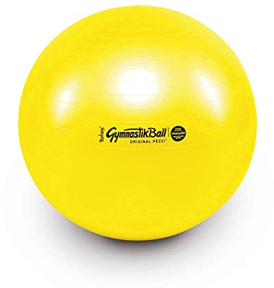 Original Pezzi® Gymnastikball MAXAFE 65 cm gelb Sitzball Gymnastikball