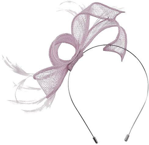 Max och Ellie Sinamay Fascinator i orkidé, storlek: En storlek, Orkidé, en storlek