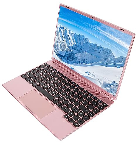 Laptop Portatile da 14 Pollici, Notebook Sottile per CPU J4105, Computer Portatile da 8 GB di con Schermo UHD 1920x1200P, WiFi Dual Band, BT4.2, Webcam, Mini HDMI per
