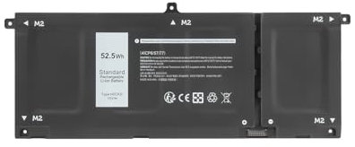 H5CKD Battery Compatible with Dell Vostro 5300 5401 5501 5402 5502 Latitude 3120 3410 3510 Inspiron 5300 5401 5408 5501 5508 5400 7405 7300 7500 2-in-1 Series 07T8CD 9077G TXD03