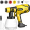 Pulverizador de Pintura,800W HVLP pulverizador de Pintura para la Pintura de la Pared con 3m de Cable de alimentación,Envase de 1000 ml, 5 boquillas de Cobre/3 Tipos de pulverización,para Vallas