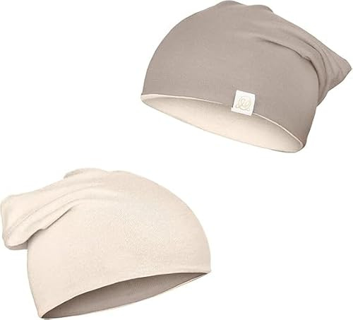 MayLily - Bambus Baby Mütze - Doppelseitige Beanie - Hergestellt in EU – Handgefertigt – Antibakteriell und Hautfreundlich für Kinder – Atmungsaktiv für Sommer und Winter