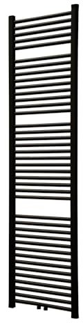 Lojimax Badheizkörper Badezimmer Heizung Opus 600x1800 mm Anthrazit | Handtuchwärmer Handtuchtrockner Handtuchheizung Handtuchhalter | Gerade Mittelanschluss | 994W Heizleistung | EN 442 Konform
