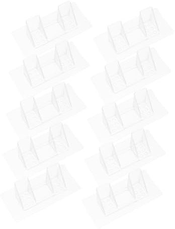 YOSADIER 10stücke Selbstklebende Regalstützen Regalhalterungen Aus Kunststoff Schrankregalhalterungen Ohne Bohren Regalbodenstifte Für Kleiderschränke Und Bücherregale Trennwandhalterungen