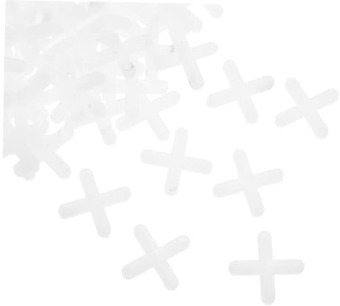 DIYEAH 1000pcs Tile Cross Leveler Spacer for Porcelain Floors Tile Leveling System Clips for Bathroom Kitchen Tiling Projects