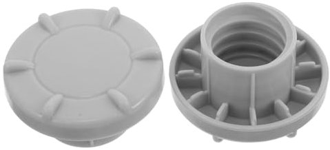 Anneome 2pcs Children's Slide Screw Caps: Plastic Screw Protective Covers For Indoor Toddler Slides - Anti-loosening Sliding Board Accessory