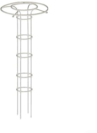 Enrejado de jardín para plantas trepadoras, marco de soporte arqueado para vides, tomates y verduras, diseño de ahorro de espacio (180 cm)