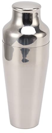 Coctelera de Acero Inoxidable, Estilo Francés, 304 - Acabado Satinado Brillante, Resistente y Antioxidante, Ideal para Bares y Fiestas (Pago)