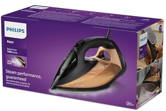 PHILIPS DST7040/80 Azur ångstrykjärn, 2 800 W, 50 g/min kontinuerlig ånga, 250 g ångpuff