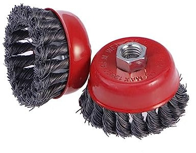 Happyyami Brosse 6 Pièces Outils Décapant Pour Peinture à L'huile Acier Galvanisé Outil Pour Polir Les Meuleuses