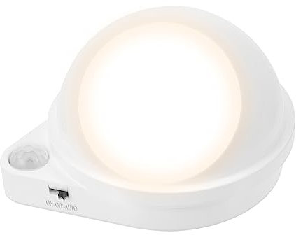 OSALADI Led Licht Intelligente Menschlichen Körper Sensor Licht Induktion Für Wohnzimmer Spiegelschrank Schminktisch Mit Verstellbarem Kopf Hochwertigem Pc Material Für Badezimmer