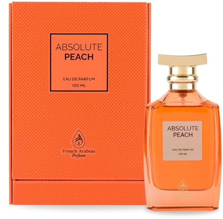Absolute Peach EDP 100ml by French Arabian Perfumes - Long-lasting Unisex Fragrance with Juicy Peach, Intoxicating Florals and Creamy Woods - Succulent and Fruity Perfume for Men & Women