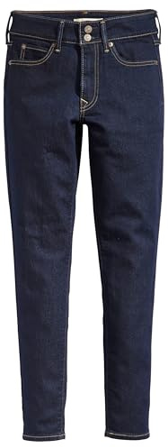 Levi's 711 Double Button Jeans, Cast Shadows, 28W x 28L dam, Gjutna skuggor, 28W x 28L