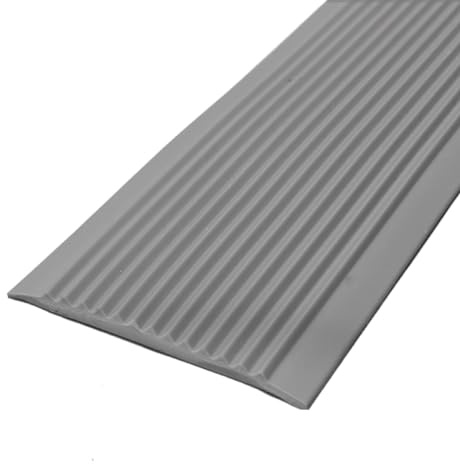 Serenitison PVC Treppenkantenprofil,Selbstklebend Antirutsch Profil,Treppenprofile Kantenschutz Winkelprofil,Antikollisions Stufenstreifen für Stufen,für Treppenstufen,Anti Rutsch Streifen Treppen