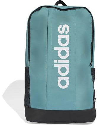 adidas Unisex - Adulto LINEAR BACKPACK, powder teal/black/white, One size