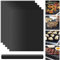 Tapvai Set Di 5 Tappetini per Barbecue, 40x33 Cm, Antiaderenti, Riutilizzabili, Per Griglia A Gas Carbone Forno E Griglia Elettrica