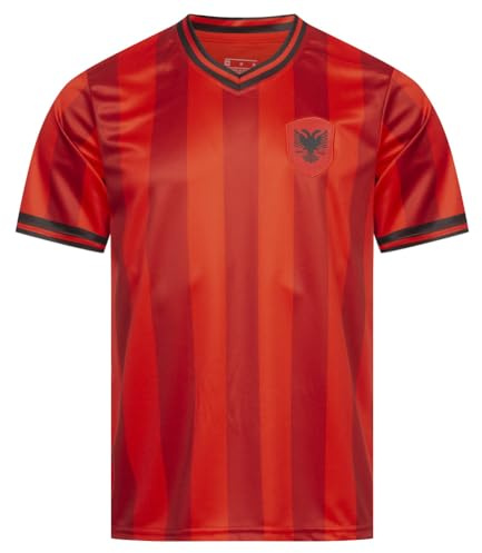 JELEX Retro History Herren Trikot | mit eingesticktem Logo & Kurzarm | Nostalgie-Design für Fußballfans | ideal für Sammler