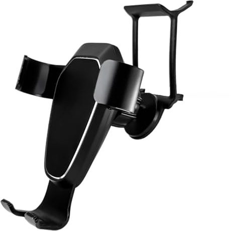 MICMXMO Soporte de teléfono móvil para Audi A5 8T 2008-2016, Audi A4 B8 2007-2015, para Audi Q5 SQ5 8R 2008-2016 Auto Lock Estable No Jitter Easy Mount Aleación de Aluminio Soporte de teléfono móvil