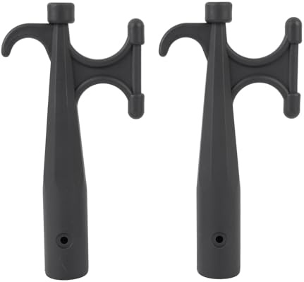 Pyltha Bootshaken Nylon, Bootshaken Ersatz, Schwarz - Robust, Schwimmfähig, Für Segeln und Kayak