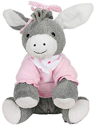Sterntaler 6351838 Chilling Box Emmi Girl (DE 34407560), Digitale Spieluhr, Inkl. Bluetooth-Lautsprecher und USB-Kabel, Alter: Babys ab der Geburt, 20x20x8 cm, Rosa