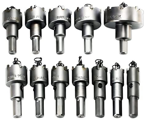 Lot de 12 emporte-pièces en métal pour acier inoxydable