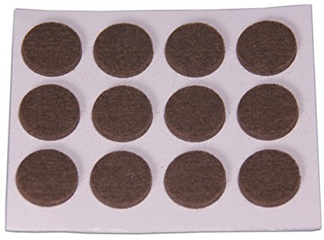 brinox b76030 m – Felt Gliders Synthetic (Diameter 20 mm) Brown