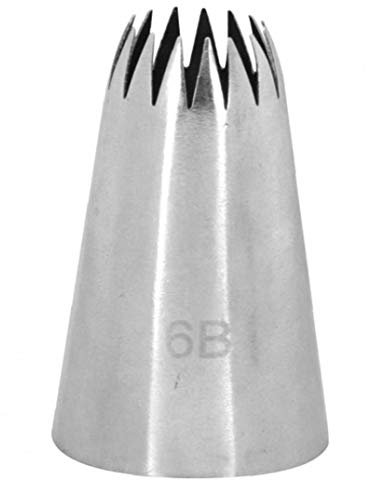 Lankater 1 Piece French Fine Cut Star Icing Piping Nozzles Cream Baking Pa1 Piece Baking Pastry Cake Tip French Fine Cut Star Icing Piping Nozzles Cream Decorating Toolsstry Cake Tip Decorating Tools