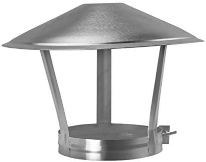 Capacidad De Ventilación De Acero Inoxidable Redondo Capucha De Acero Inoxidable Toro Redondo Toro Ronda Extractor Externo De Pared De Extractor De Pared Salida Eficiente Escape No Deformado,Hoop 90mm
