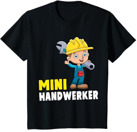 Handwerker Junge Haus Baustelle Mini Handwerker T-Shirt