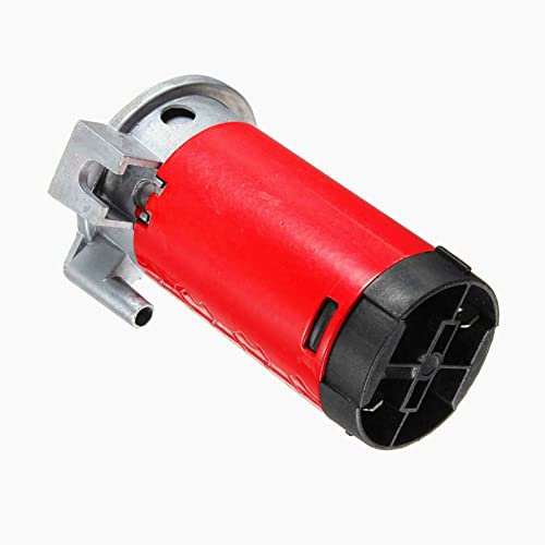 YIYDA Air Pump Car air pump 12V Horn red Motor air pump Air compressor fashion waterproof Chromed does not rust Air Horn Compressor for 12V air horn truck car boat Lorrys ect