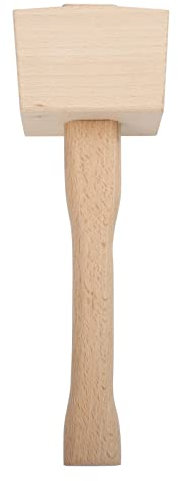 TEHAUX Holzbearbeitungs-buchenhammer -handwerkzeug Hammer Zum Verbinden Von Meißeln Aus Material