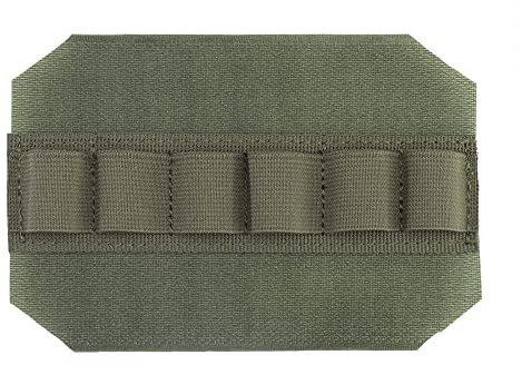 Shotgun Bullet Pouch, Tragbare Taktisches Schrotpatronen Shell Holder für 6 Patronen, Klein Multifunktionale Munitionstasche für Jagd Training