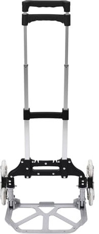 Treppensteigwagen, Faltbarer Handwagen, 6 Räder Faltbarer Handwagen, Treppensteigen, 75kg Tragkraft