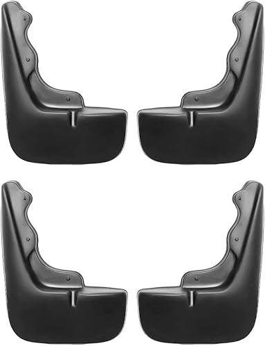 Paraspruzzi Auto Kit Guardie Fango per Fiat Ducato III, Paraschizzi Fender Anteriore Posteriore Auto Accessori Decorativi Accessori Auto