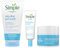 Simple Water Boost Skin Quench Gel Face Cream for Dry Skin 50 ml + Micellar 100% Soap-Free Face Cleanser Gel 150 ml & Hydrating Eye Gel 25 ml