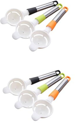 Amosfun 2 Stk Eigelb-extraktor Eigelb Sieben Eiertrenner Küchengerät Zum Kochen