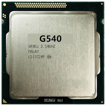 G540 CPU Used 2-Core 2-Thread Desktop Processor 2.5 GHz 2M 65W LGA1155