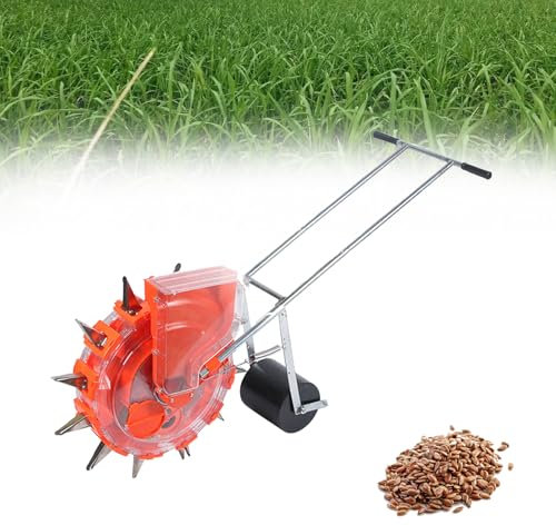 Buhelyc Precision Garden Seeder with 12 Sowing Ports Manual Seeder Machine Precision Seeder Planter Garden Spreaders for Gardening